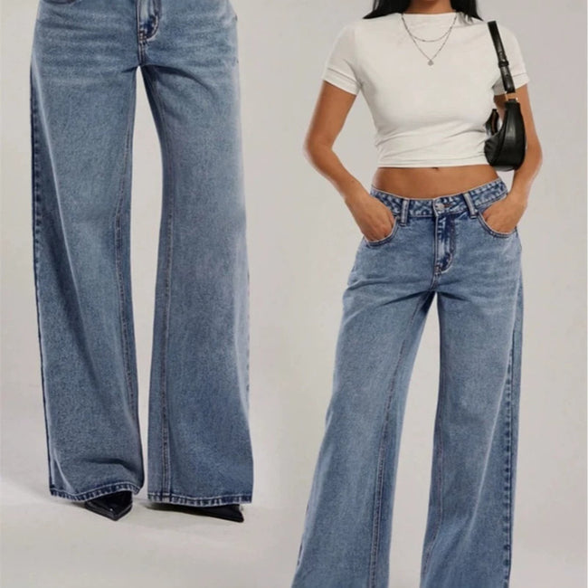 After Hours Wide-Leg Jeans