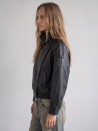 Blair Batwing Leather Jacket