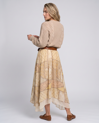 Blythe Patchwork Maxi Skirt