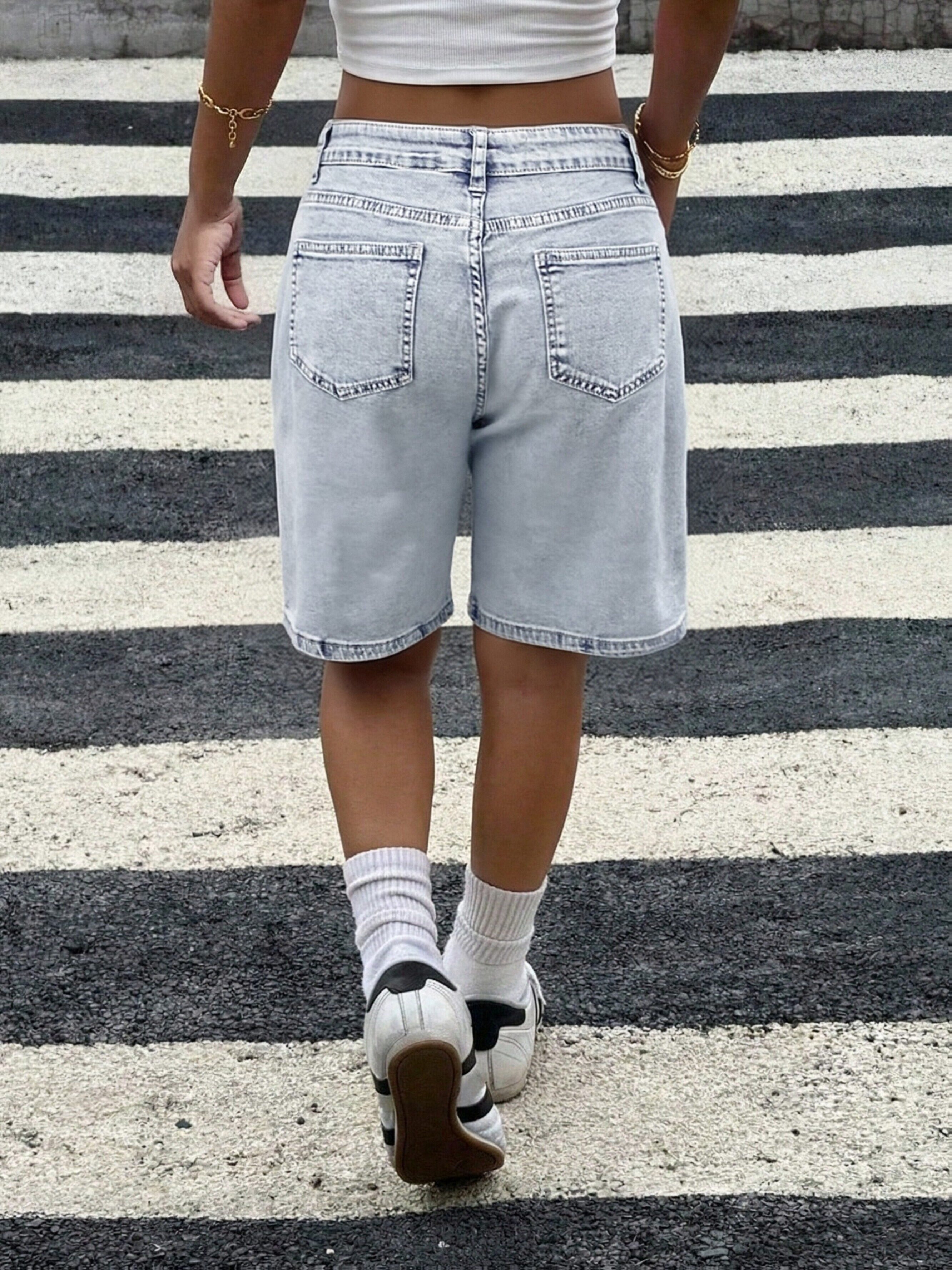 Weekend Muse Denim Jorts