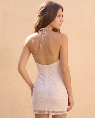Cassandra Halter Mini Dress