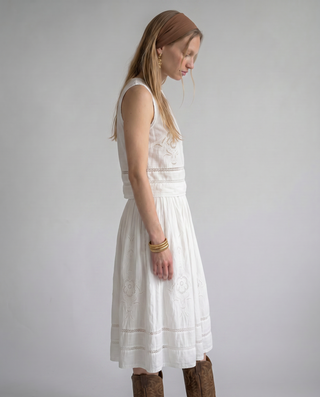 Celestine Eyelet Two-Piece Set