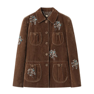 Celine Embellished Velvet Blazer