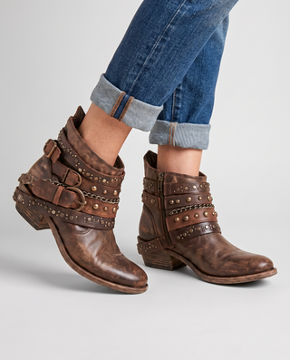 Delilah Moto Ankle Boot