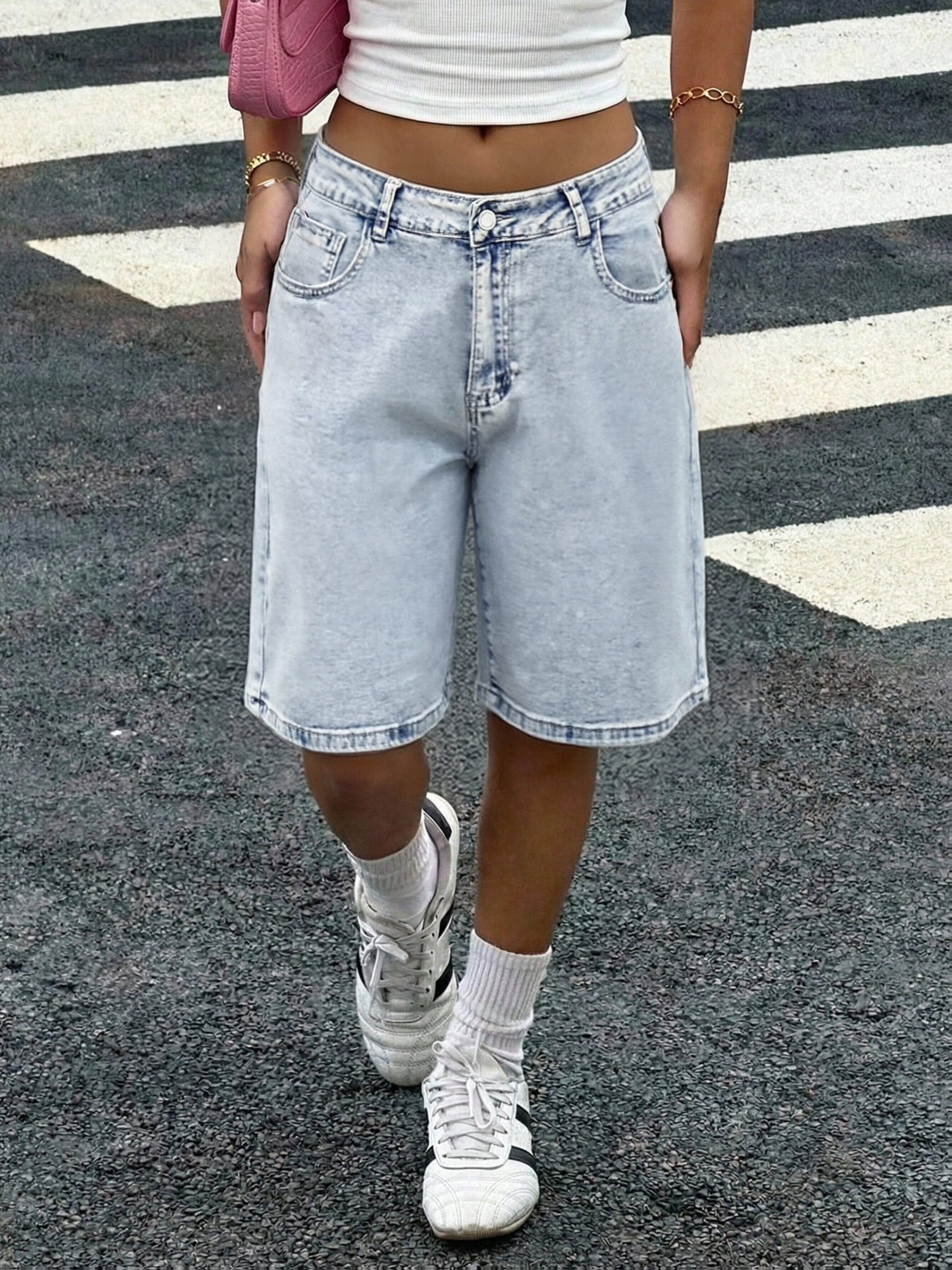 Weekend Muse Denim Jorts