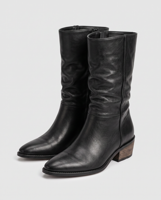 Elodie Cruz Slouch Pointed Toe Boots