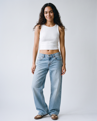 Estelle Star-Patch Denim Jeans