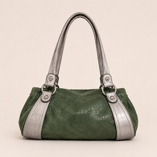 Freya Mirror Stud Shoulder Bag