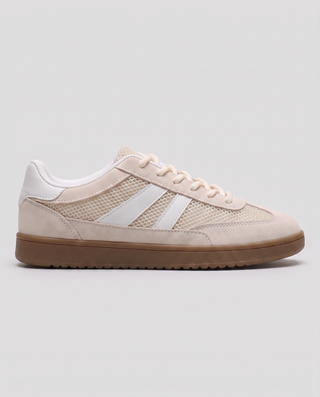Halston Lace-Up Sneakers