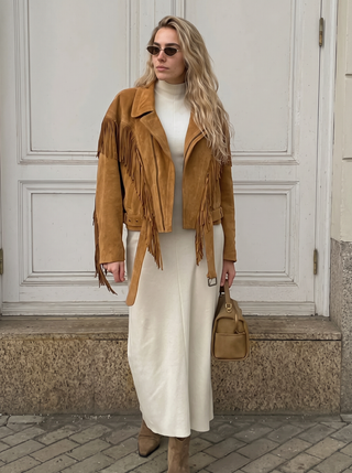 Harlan Fringe Suede Jacket