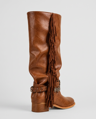 Juniper Coin & Fringe Boot