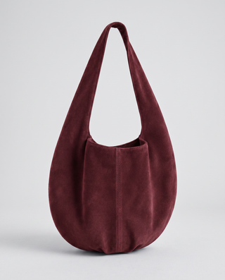 Lana Studded Crescent Hobo Bag