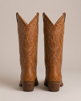 Leonora Scroll & Vine Western Boots