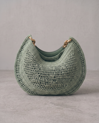 Lisette Raffia Crochet Handbag