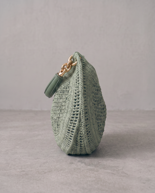 Lisette Raffia Crochet Handbag