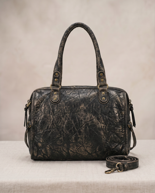 Maisie Braided Trim Satchel