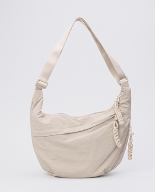 Mara Nylon Crescent Crossbody Bag