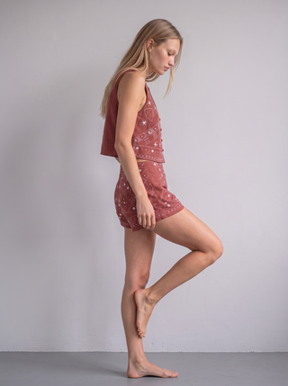 Marisela Embroidered Two-Piece Set