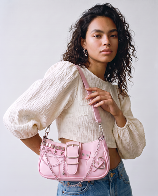 Mia Star Stud Chain Shoulder Bag