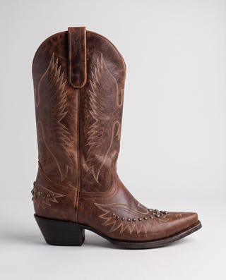 Naomi Embroidered Western Boots