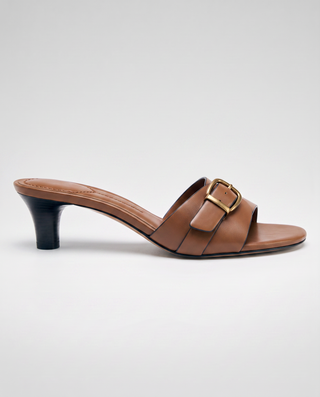 Ophelia Kitten Heel Slides