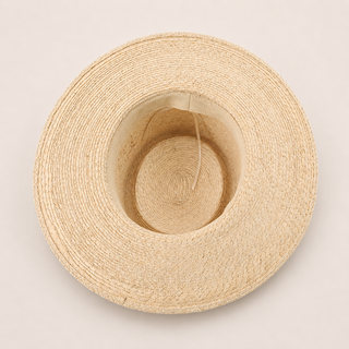 Pippa Palm Leaf Boater Hat