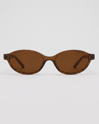Polly Oval Retro Sunglasses