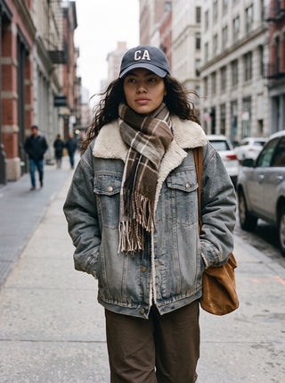 Ramsey Sherpa Lined Denim Jacket