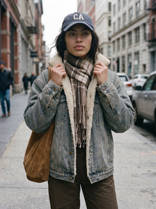 Ramsey Sherpa Lined Denim Jacket