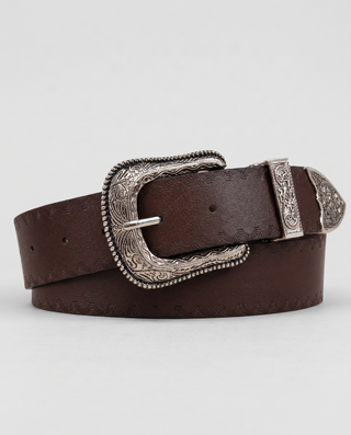 Reese Scroll Buckle Belt