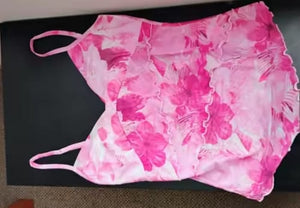 Customer photo of Willa Mesh Wrap Cami