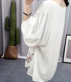 Customer photo of Marisole Embroidered Babydoll Dress