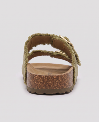 Rowan Castille Double Buckle Slides