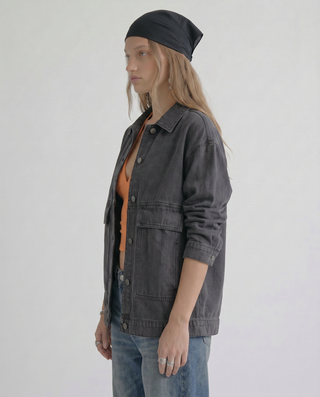 Sawyer Oversized Denim Jacket
