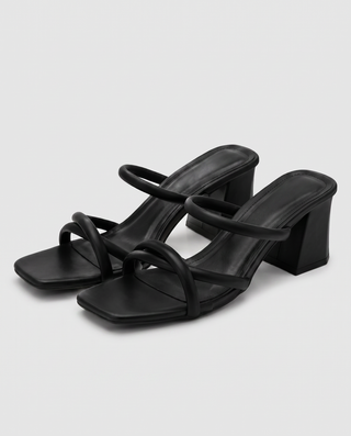 Sophie Block Heel Slides