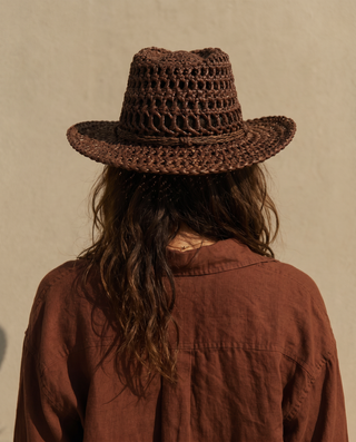 Winnie Woven Straw Cowboy Hat