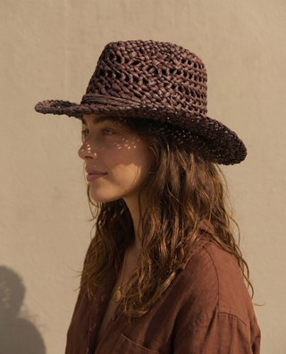 Winnie Woven Straw Cowboy Hat