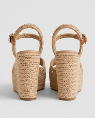 Zinnia Espadrille Platform Wedges